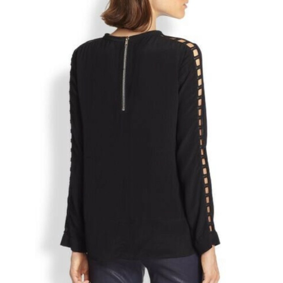 IRO • Black Ashty Long Sleeve Blouse - Picture 15 of 16
